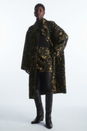Dámské Sukně COS Vlna-Jacquard Mini Hnědé | OBDF-05467