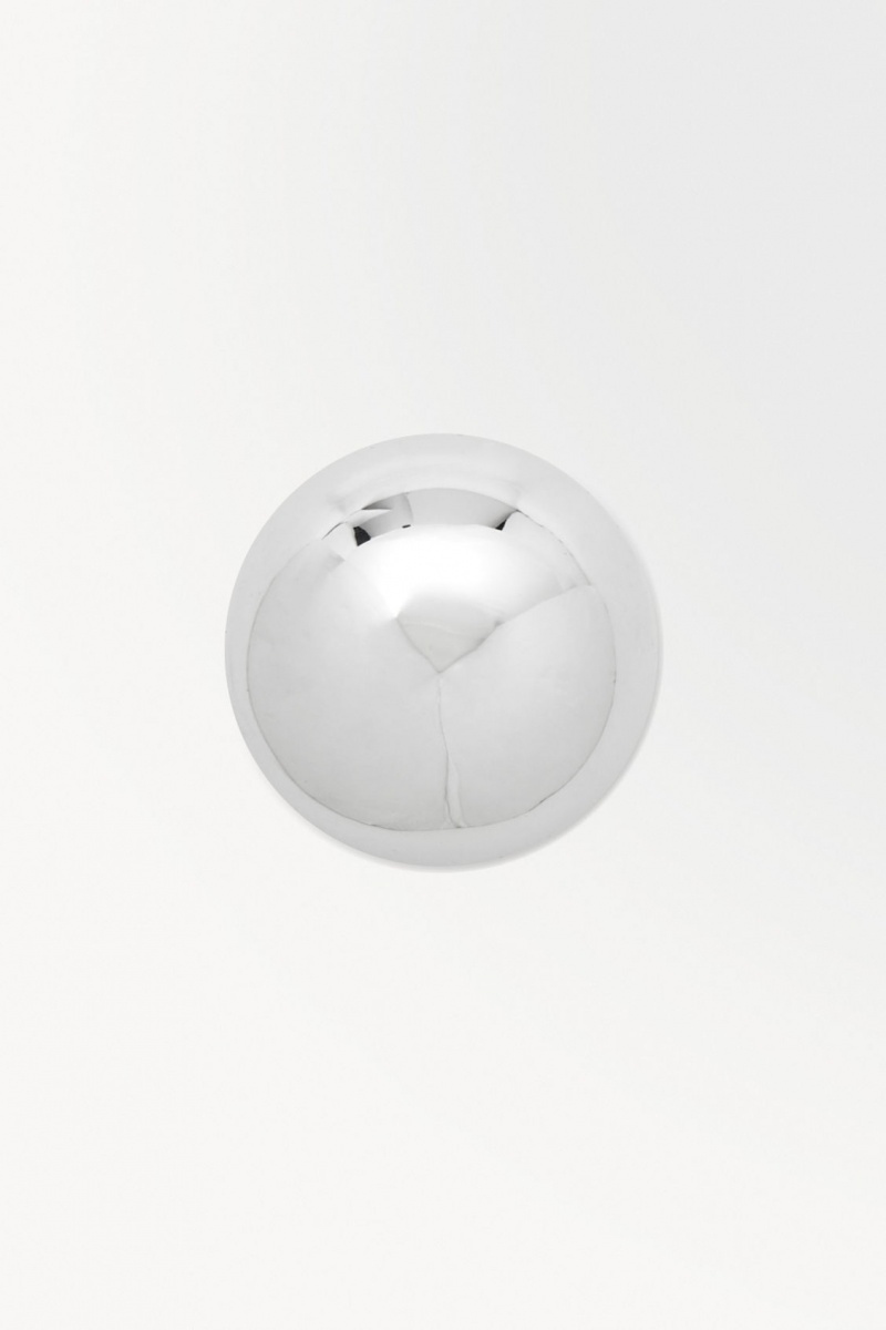 Dámské Brože COS The Large Sphere Stříbrné | QVMZ-63298