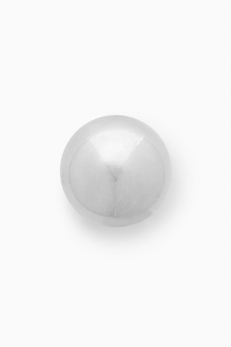 Dámské Brože COS The Small Sphere Stříbrné | BNOD-79152