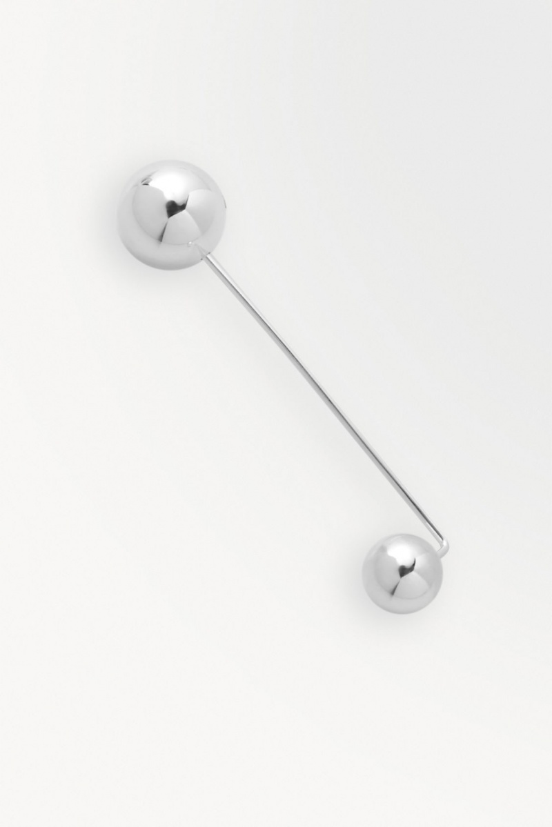 Dámské Brože COS The Sphere Recycled Sterling Silver Stříbrné | HQTD-27504