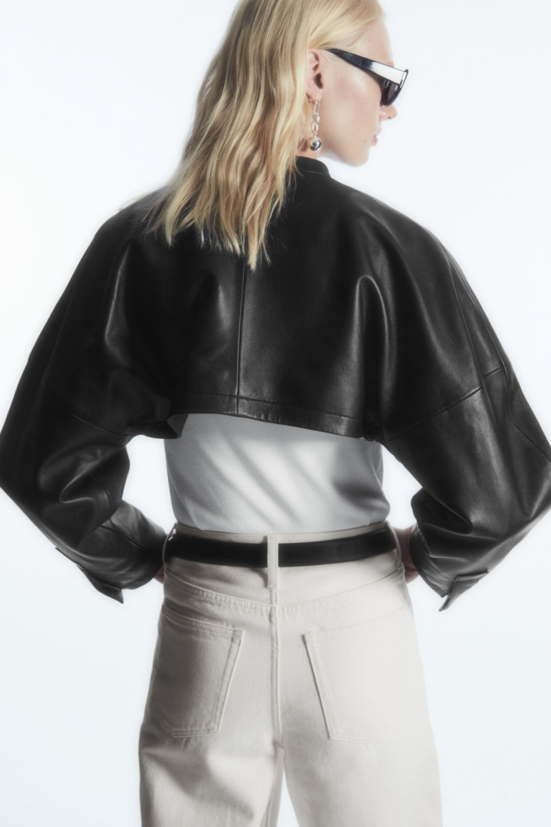 Dámské Džíny COS Arch Tapered Bílé | KAHF-61574
