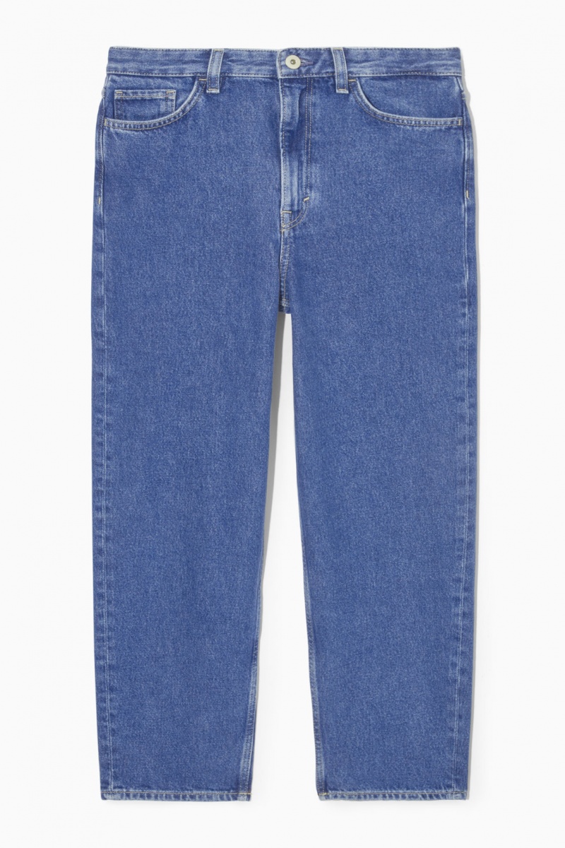 Dámské Džíny COS Arch Tapered Blankyt | HMUF-84250