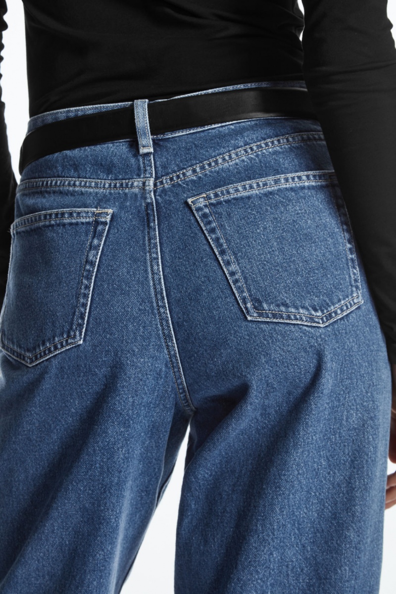 Dámské Džíny COS Arch Tapered Blankyt | OPWN-20593
