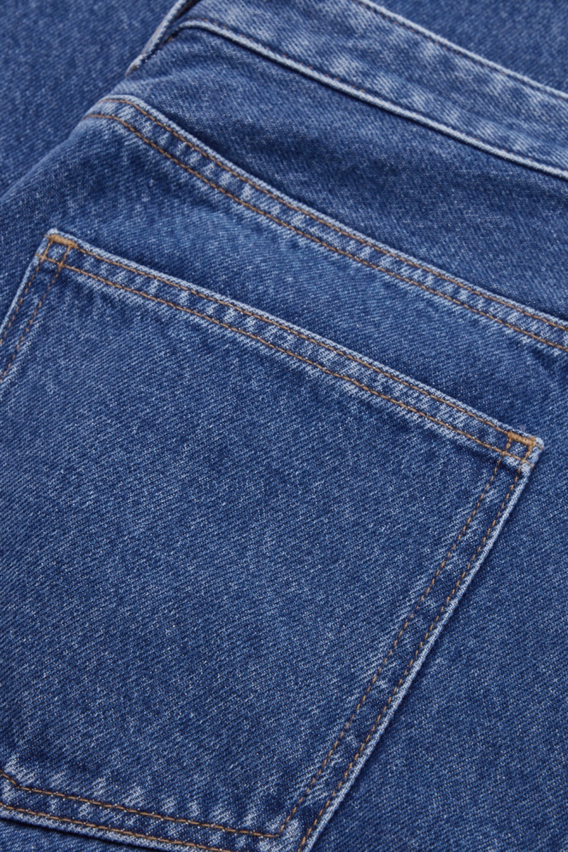 Dámské Džíny COS Arch Tapered Indigo Blankyt | FSCD-35124