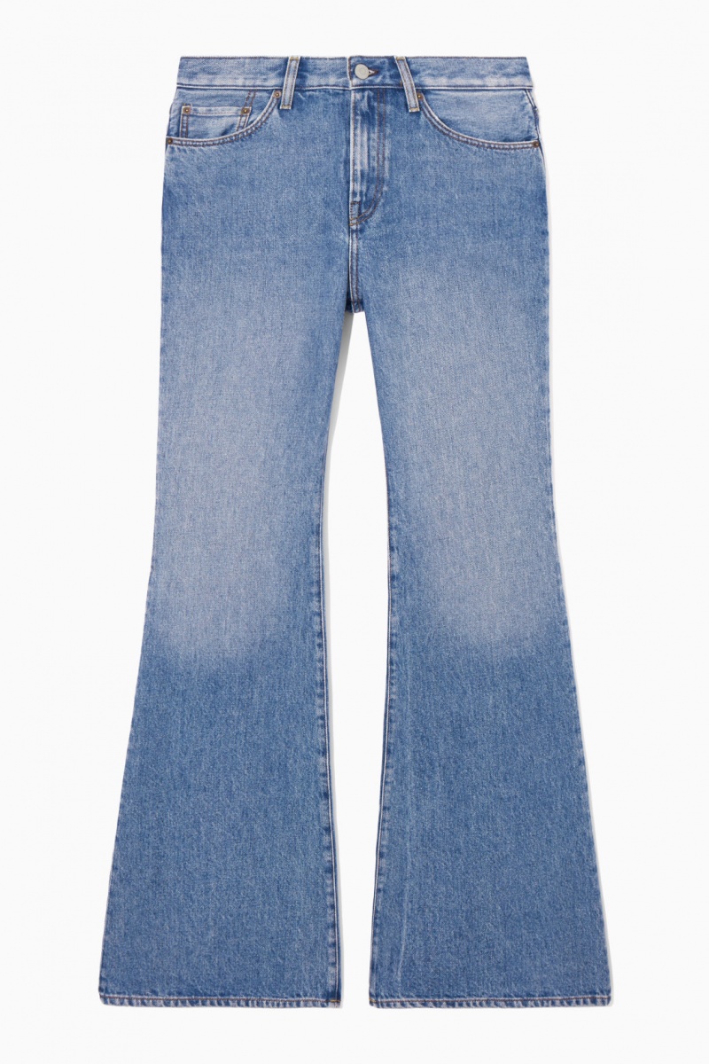 Dámské Džíny COS Spire Bootcut Světle Blankyt | CVNX-30475
