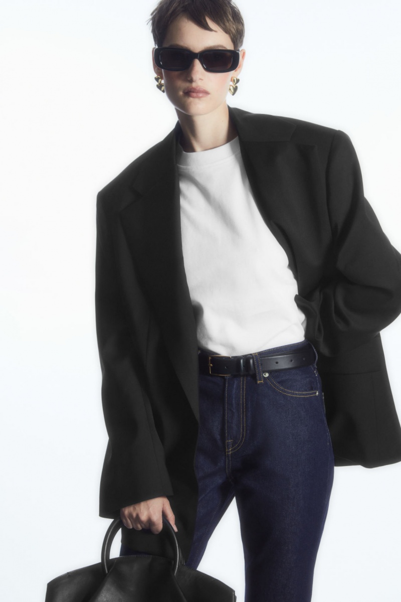 Dámské Džíny COS Spire Bootcut Tmavě Blankyt | ECYQ-23897