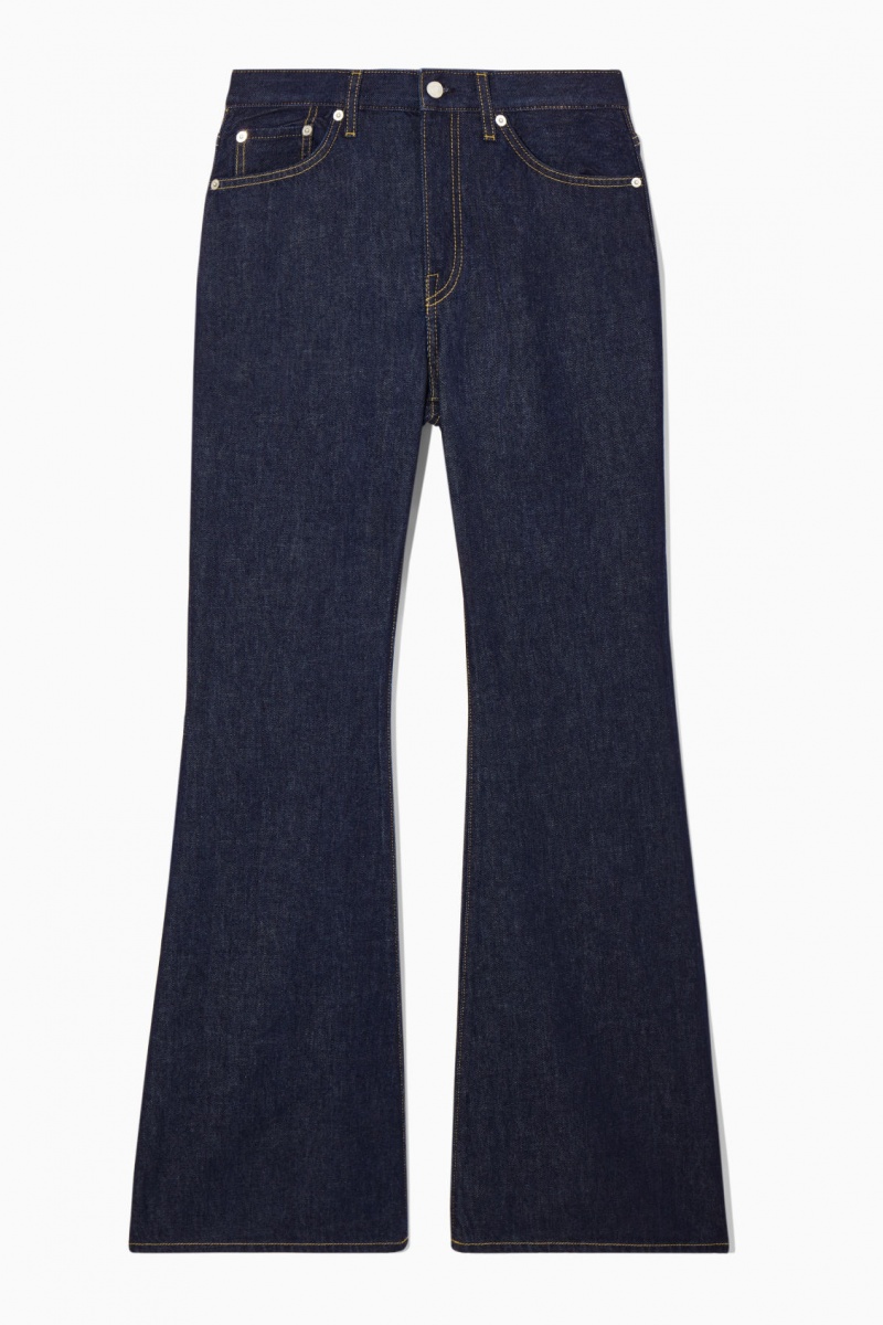 Dámské Džíny COS Spire Bootcut Tmavě Blankyt | ECYQ-23897