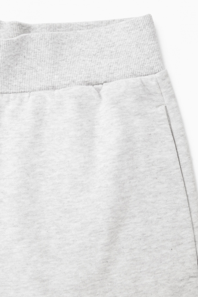 Dámské Jogger Kalhoty COS Barrel-Leg Světle Šedé | EYJD-12539