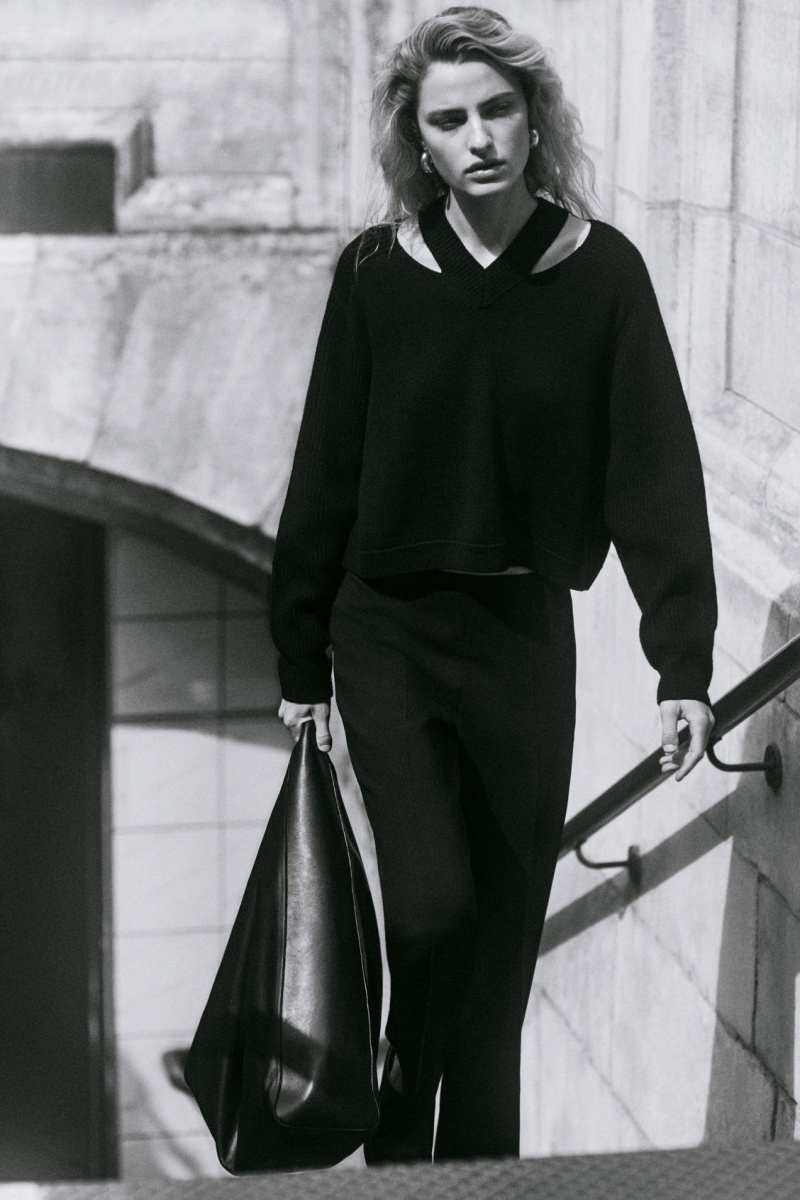 Dámské Jumpers COS Deconstructed Vlna Černé | DEFM-85971
