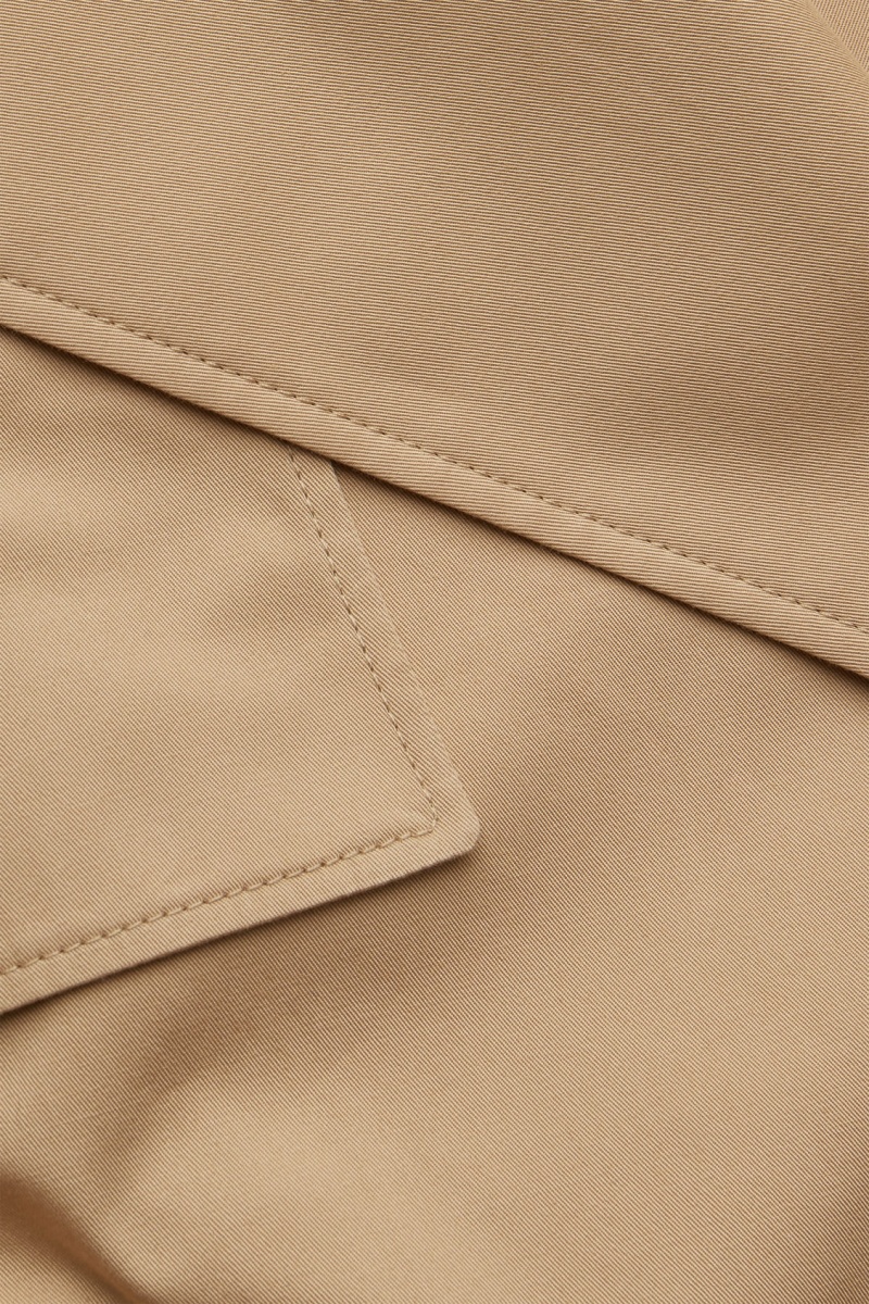 Dámské Kabáty COS Belted Trench Béžový | UFXW-54738