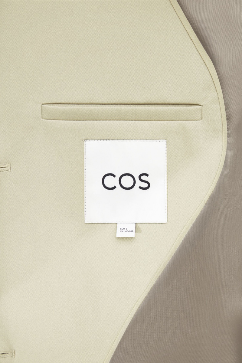 Dámské Kabáty COS Minimal Krátké Trench Světle Béžový | IMCG-72854