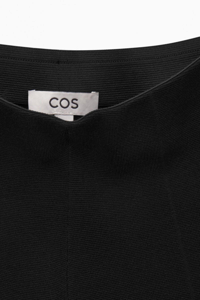 Dámské Kalhoty COS Milano-Knit Černé | JAGD-87391