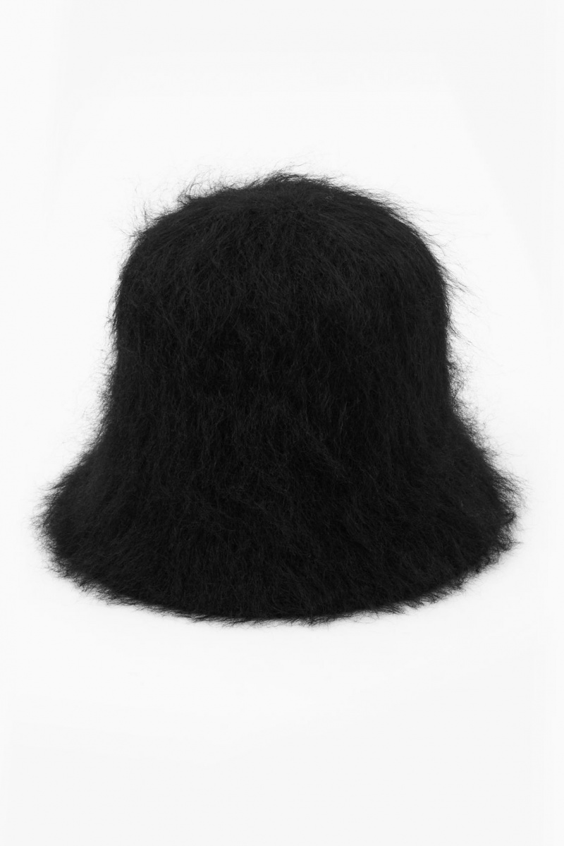 Dámské Klobouky COS Mohair Bucket Černé | MFPG-75103