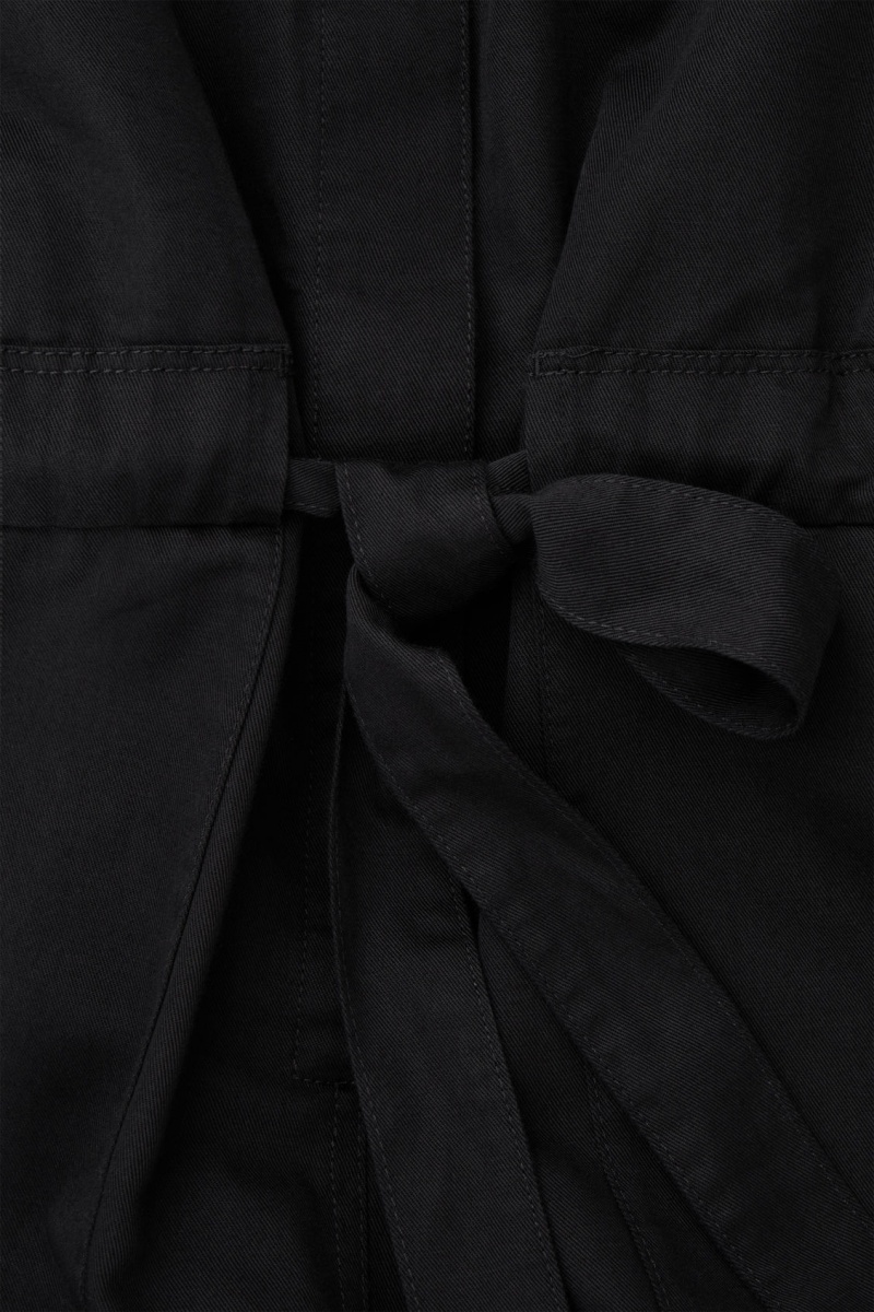 Dámské Kombinéza COS Drawstring-Pasem Černé | MLUQ-24817