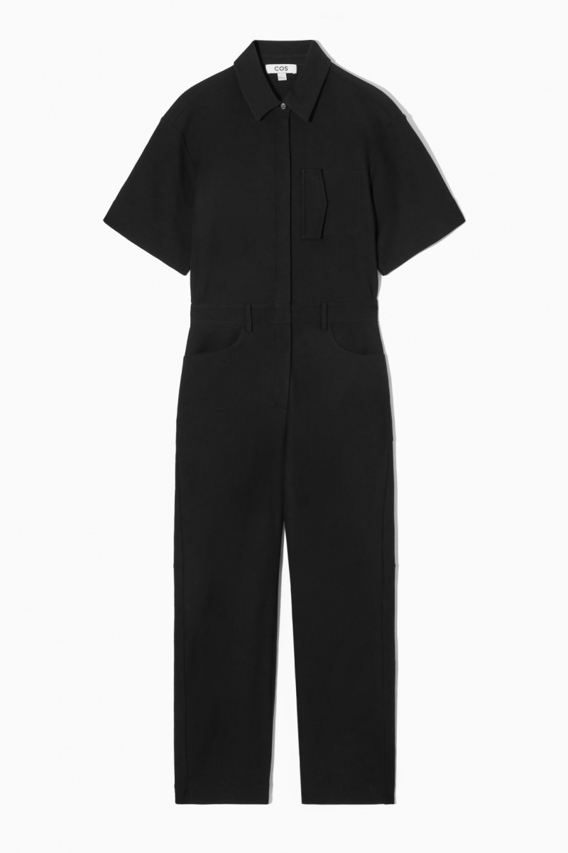 Dámské Kombinéza COS Jersey Utility Černé | FCWL-31708