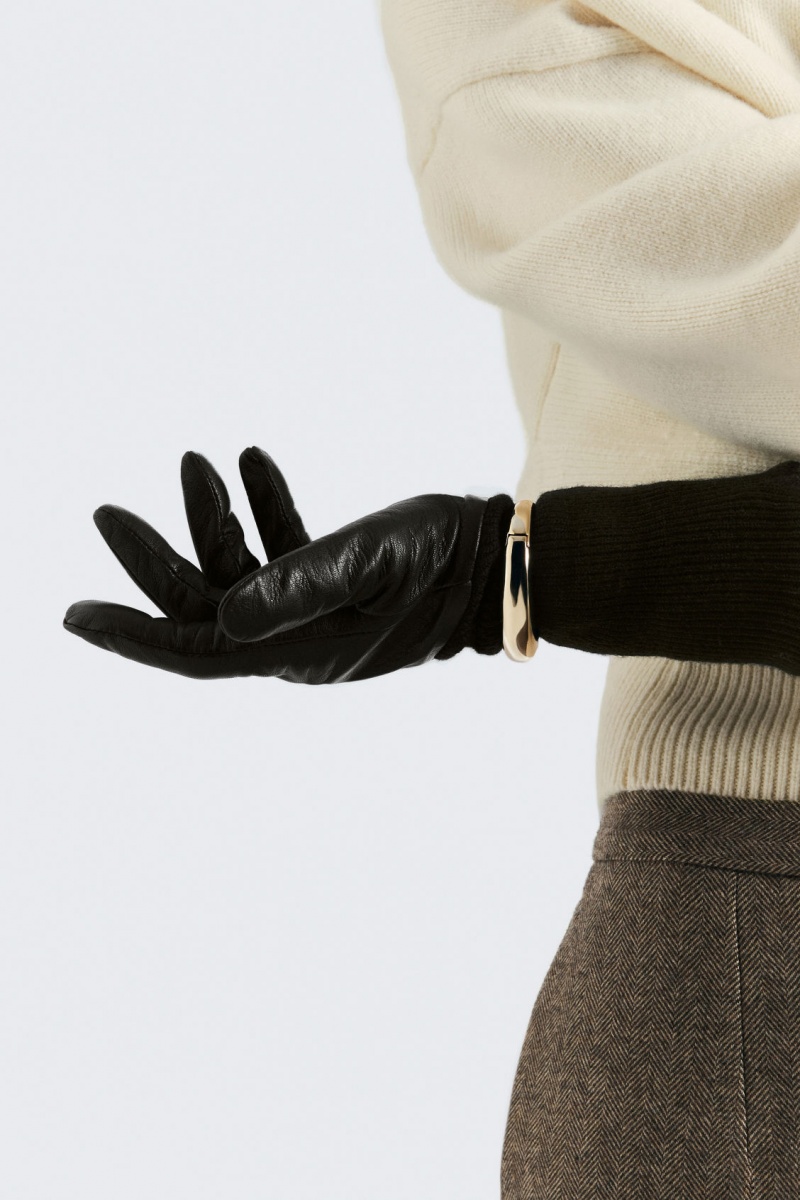Dámské Náramek COS Domed Curved Bangle Zlaté | WVXE-09135