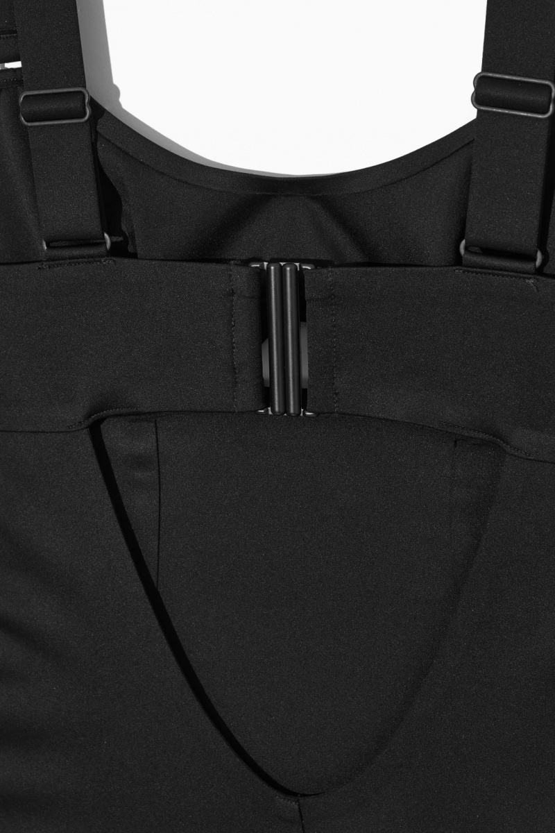 Dámské Plavky COS Cut-Out Scoop-Neck Černé | RVWB-24917