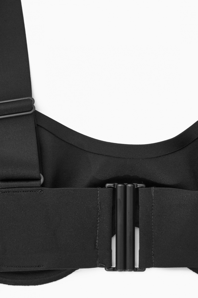 Dámské Plavky COS Scoop Underwired Bikiny Černé | HXMD-47501