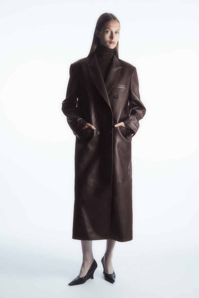 Dámské Ponožky COS Vlna Knee-High Béžový | CTGQ-35879