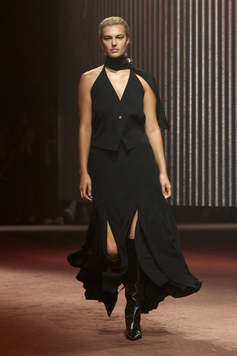 Dámské Sukně COS The Flared Silk Maxi Černé | WZLO-31560