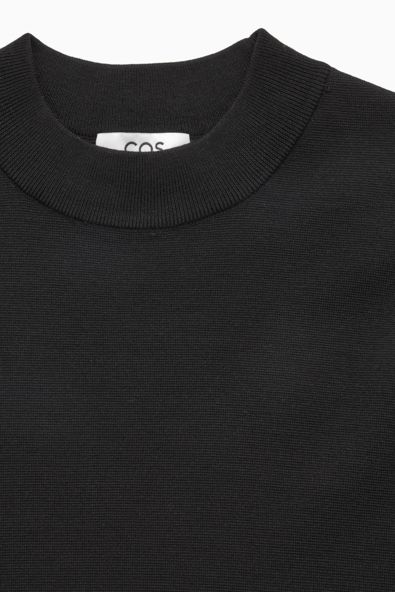 Dámské Svetry COS Milano-Knit Černé | TGMD-40192