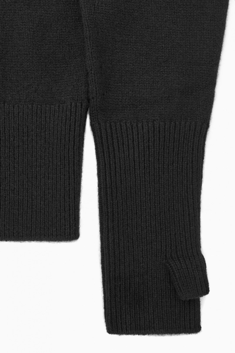 Dámské Svetry COS Pure Cashmere Turtleneck Černé | EQDA-12748