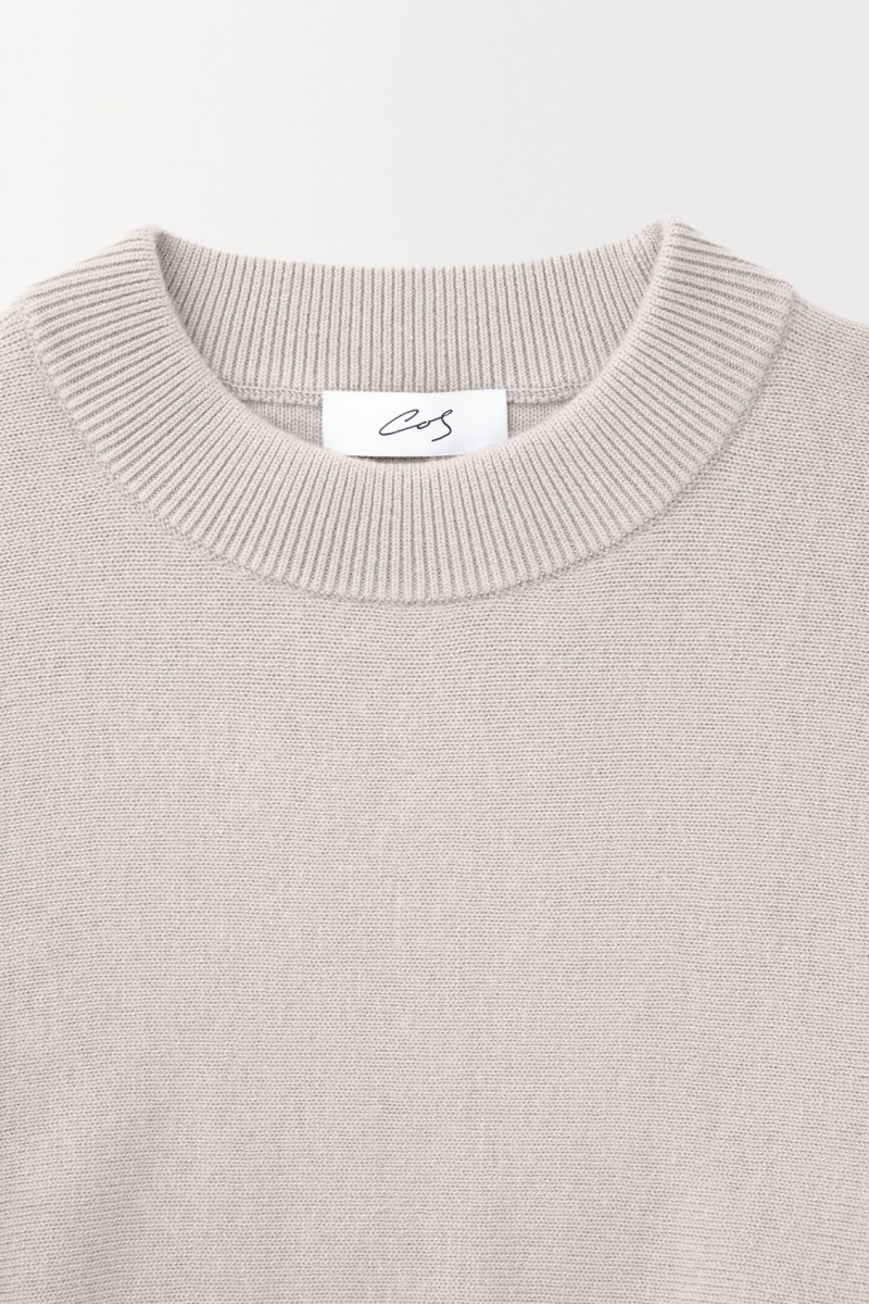 Dámské Svetry COS The Essential Cashmere Béžový | OCJX-30167