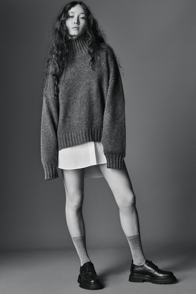 Dámské Svetry COS Tlustý Pure Cashmere Turtleneck Tmavě Šedé | HBQT-19376