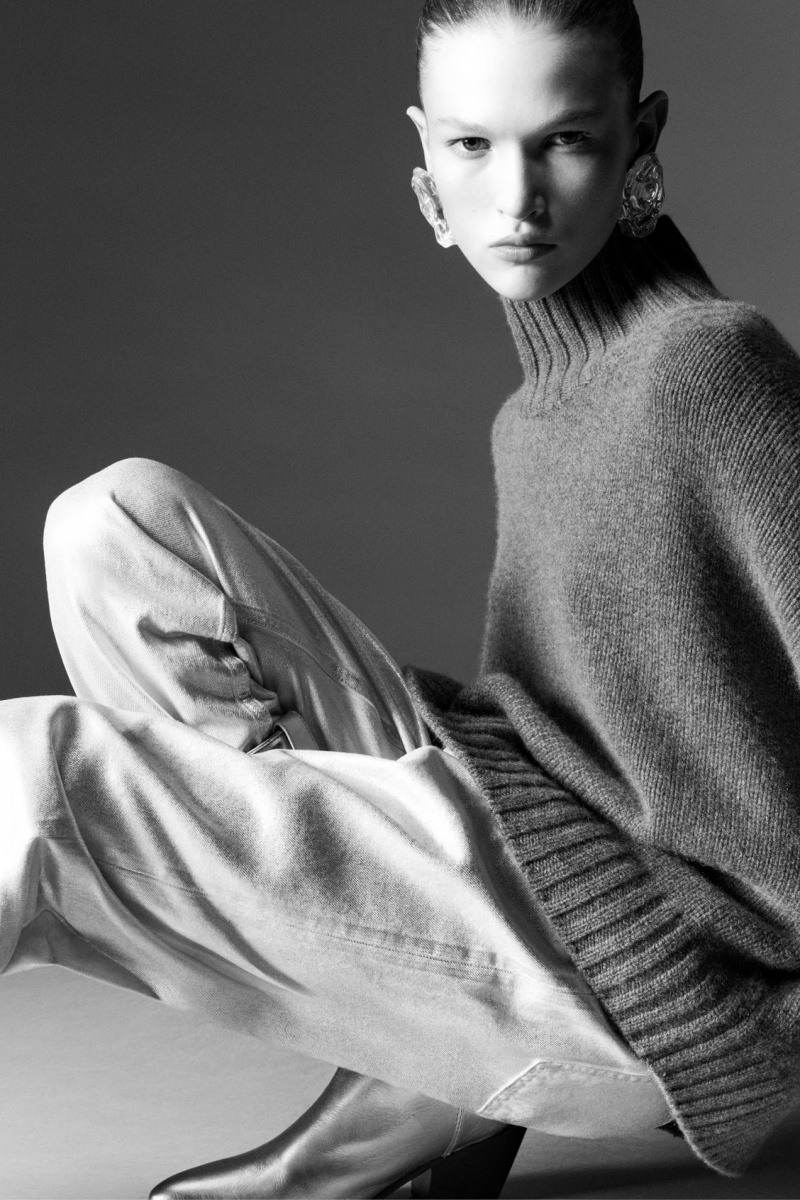 Dámské Svetry COS Tlustý Pure Cashmere Turtleneck Tmavě Šedé | HBQT-19376
