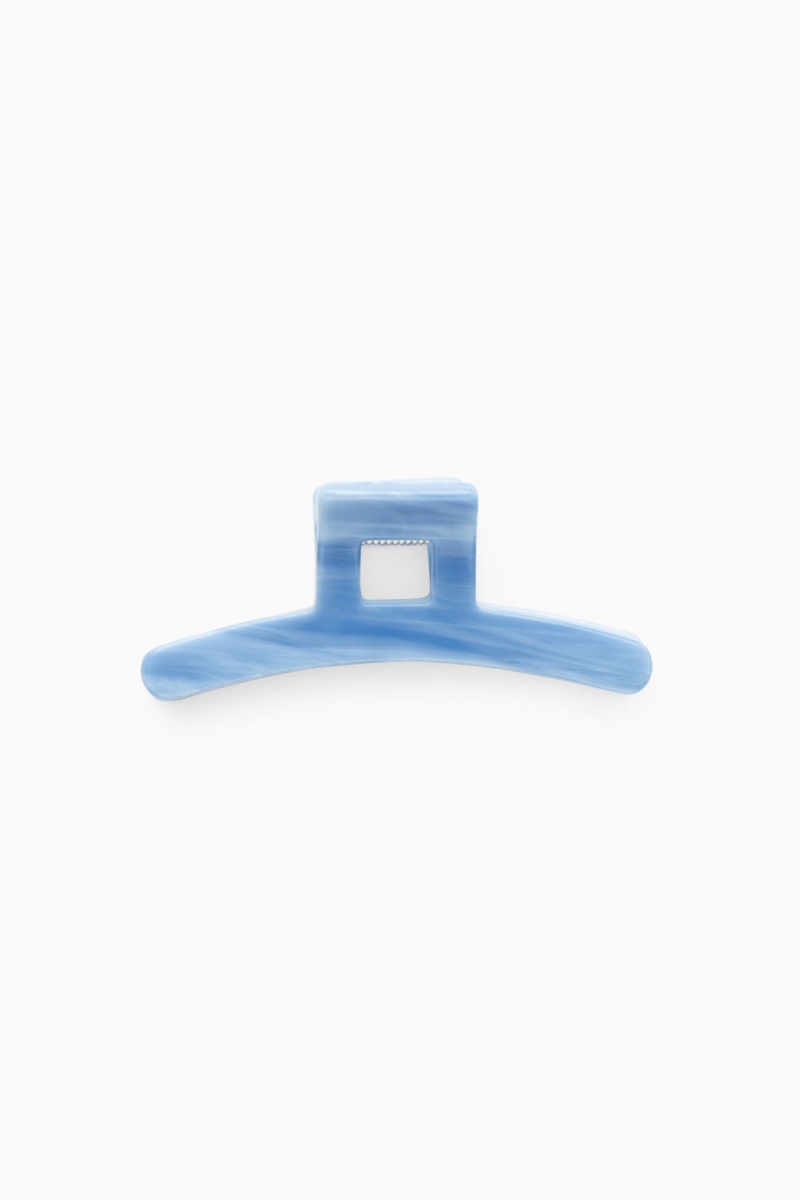 Dámské Vlasové Příslušenství COS Pearl-Effect Mini Hair Clip Světle Blankyt | ATKP-91307