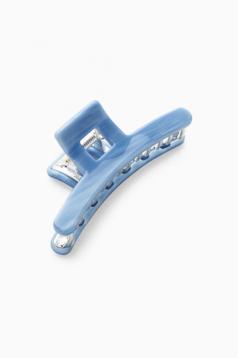 Dámské Vlasové Příslušenství COS Pearl-Effect Mini Hair Clip Světle Blankyt | ATKP-91307