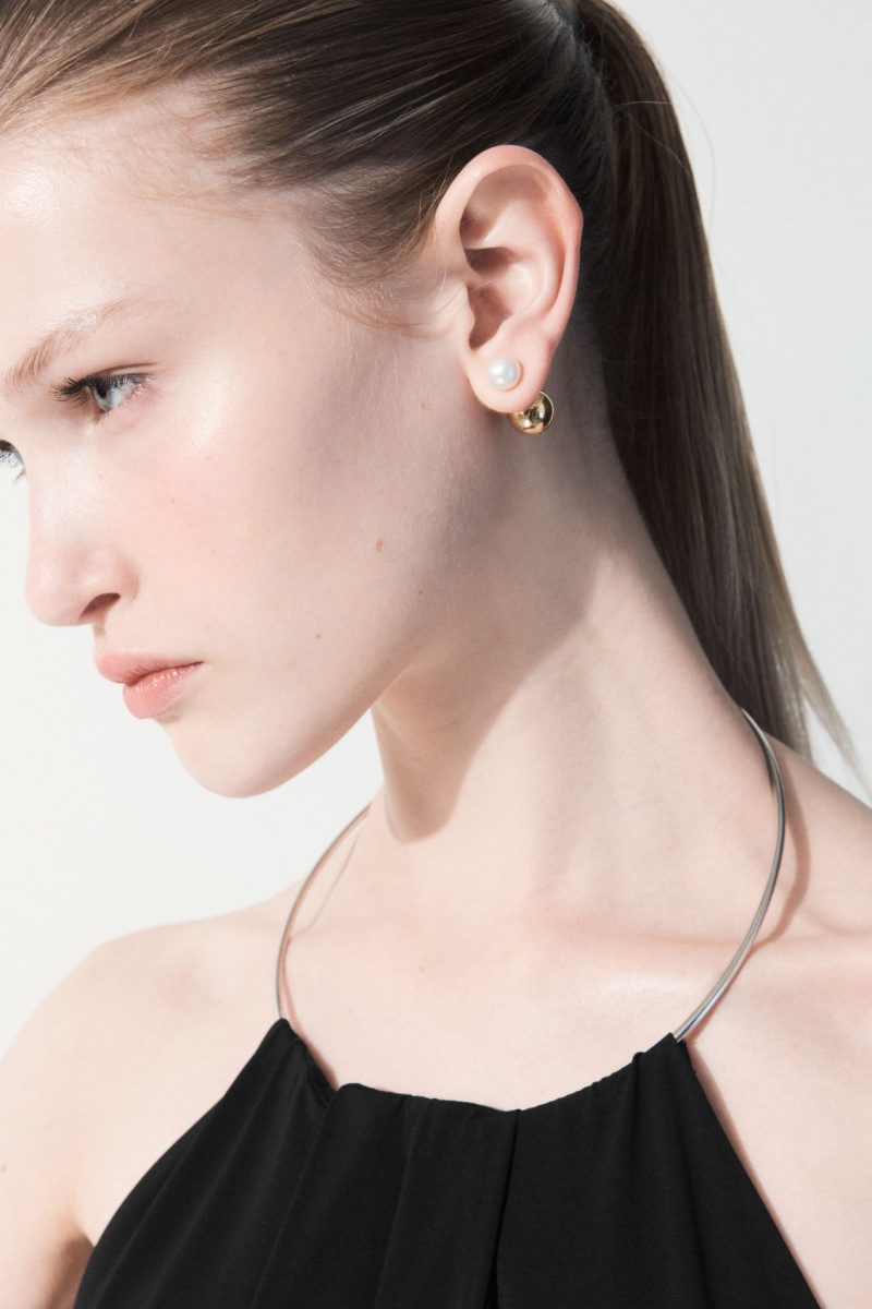 Dámské Šaty COS The Open-Back Necklace Černé | SGKQ-73451