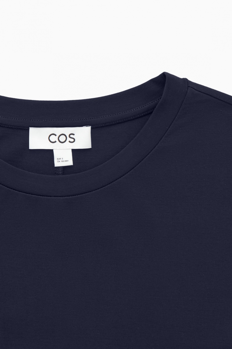 Dámské Šaty COS Voluminous Maxi T-Shirt Tmavě Blankyt | TIQU-48961