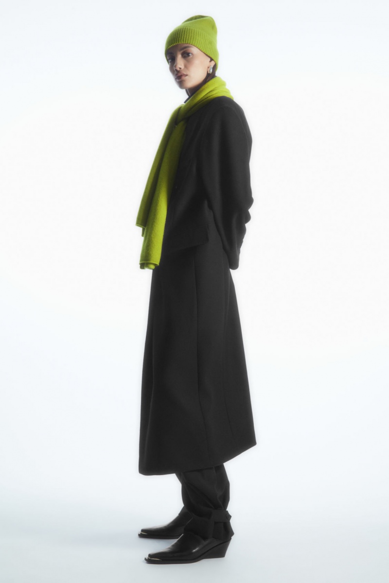 Dámské Šátek COS Pure Cashmere Zelene | DPKT-86954
