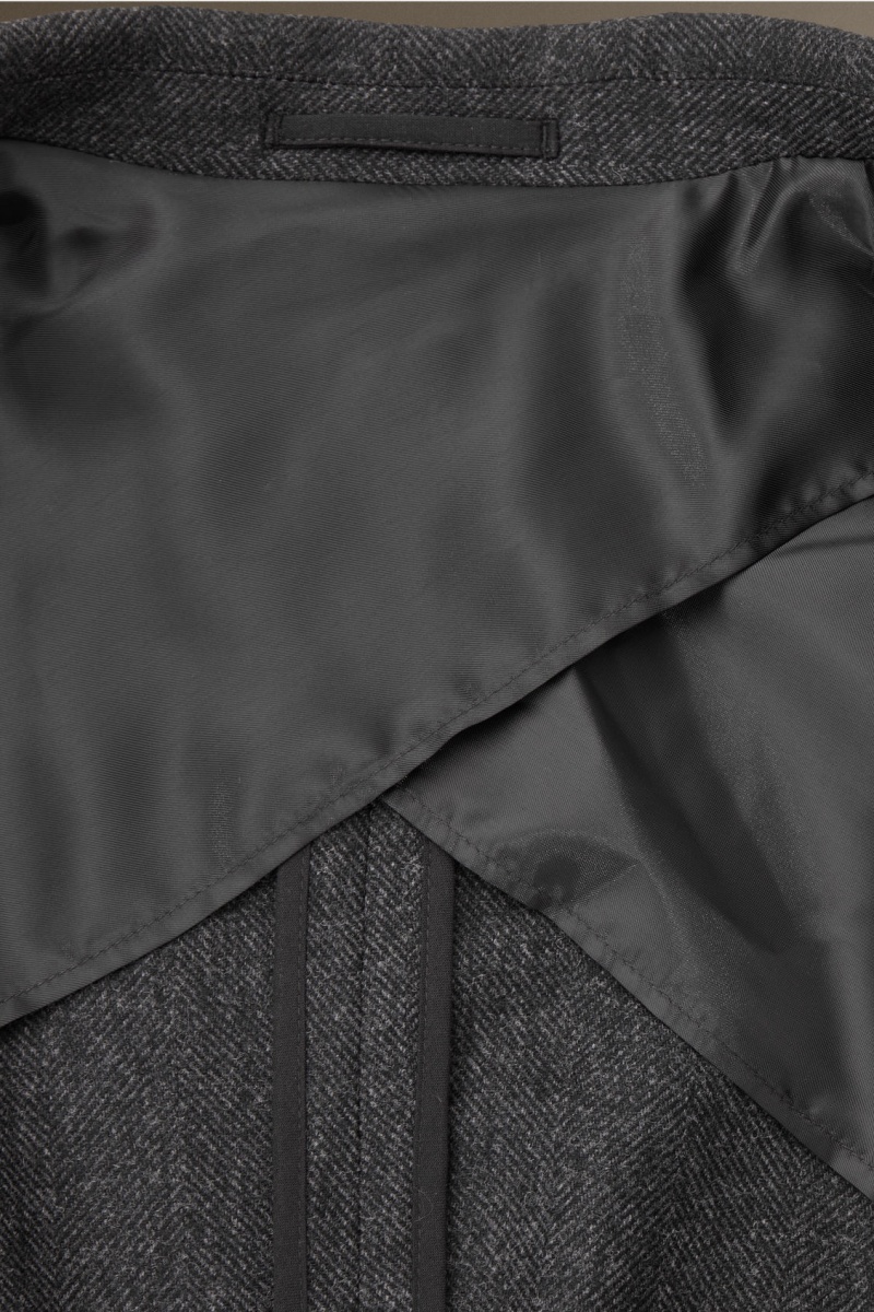 Pánské Blejzr COS Herringbone Vlna Regular Tmavě Šedé | EJHI-06341