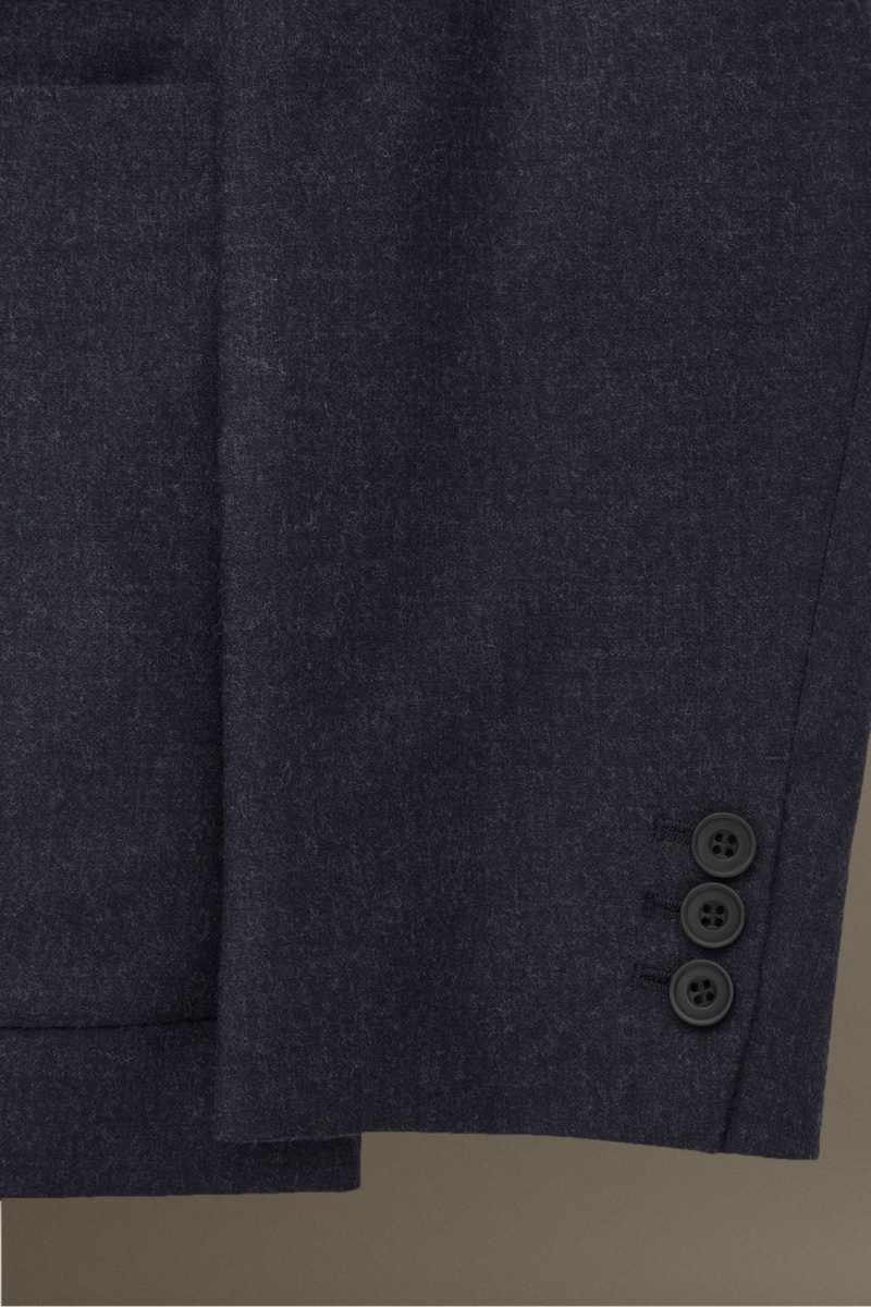 Pánské Blejzr COS Vlna-Flannel Regular Tmavě Blankyt | ZPFS-26380