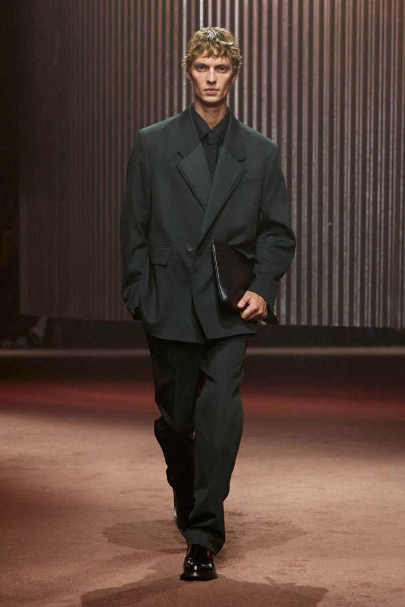 Pánské Bundy COS The Double-Breasted Vlna Tuxedo Tmavě Zelene | NGLZ-16052