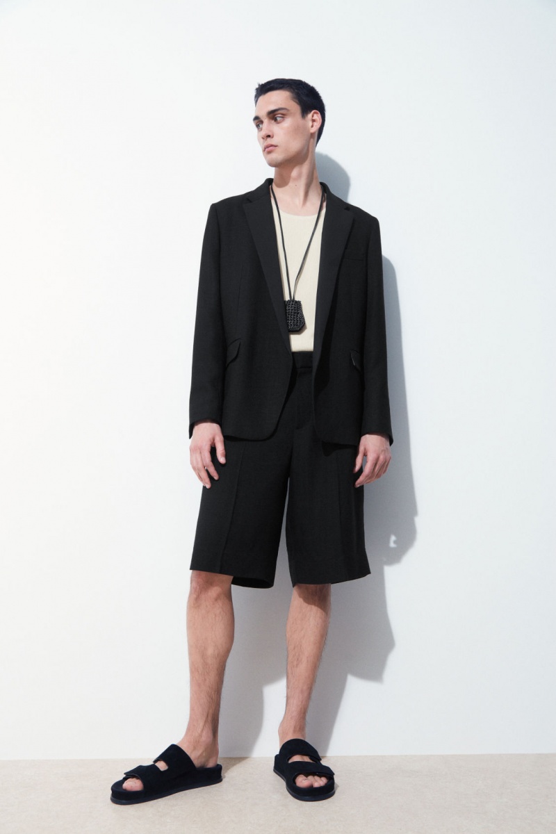 Pánské Bundy COS The Tuxedo Černé | KNXZ-57904