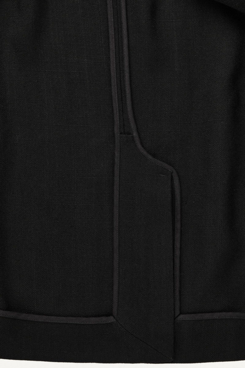 Pánské Bundy COS The Tuxedo Černé | KNXZ-57904