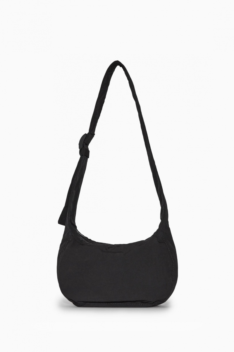 Pánské Crossbody Kabelka COS Crossbody Saddle Nylon Černé | ZBMD-05194