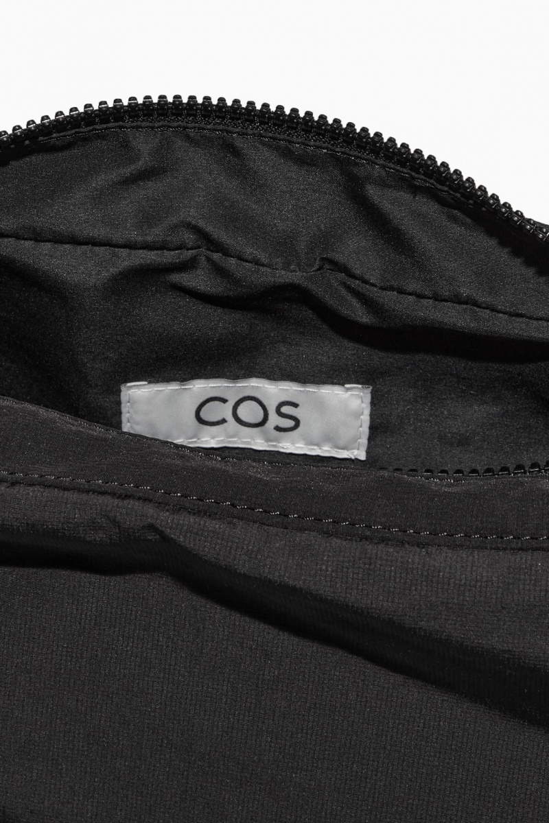 Pánské Crossbody Kabelka COS Crossbody Saddle Nylon Černé | ZBMD-05194