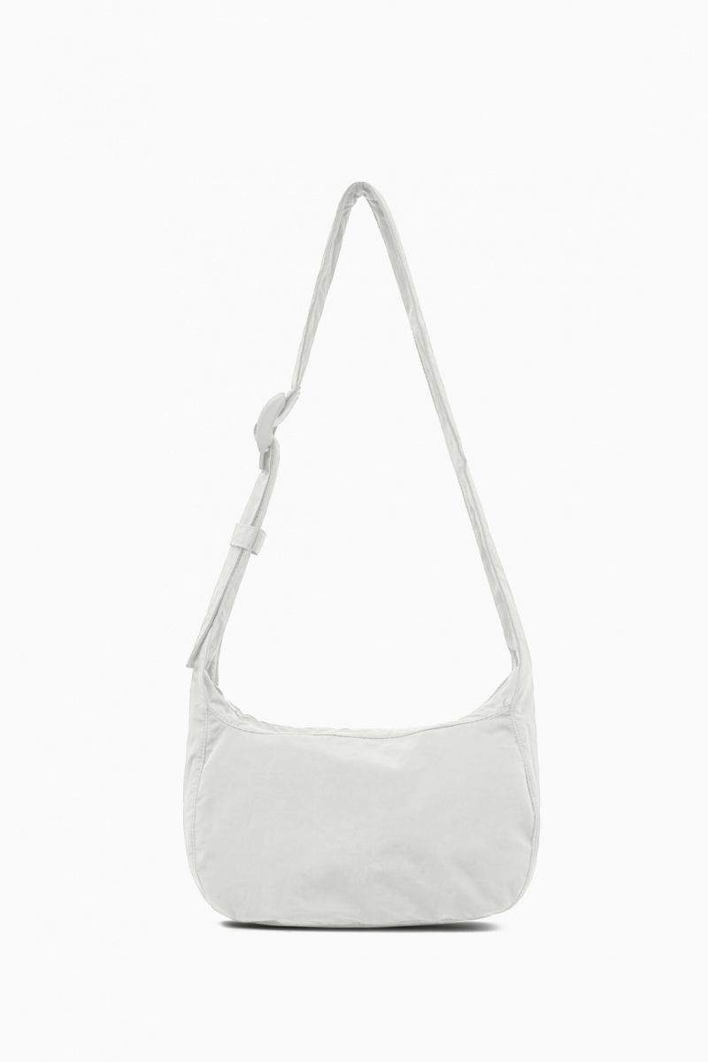 Pánské Crossbody Kabelka COS Crossbody Saddle Nylon Šedé | RVNF-92650