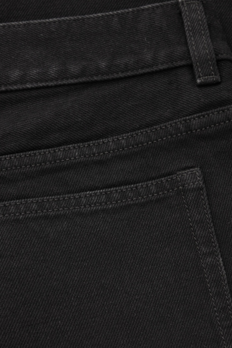 Pánské Džíny COS Pillar Tapered Černé | YGMF-68432