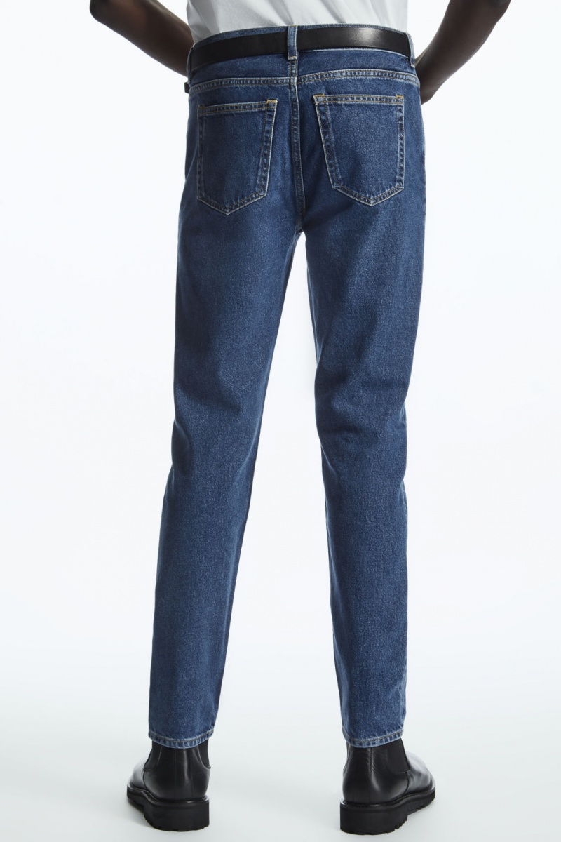 Pánské Džíny COS Regular-Fit Tapered-Leg Blankyt | OSVP-64793