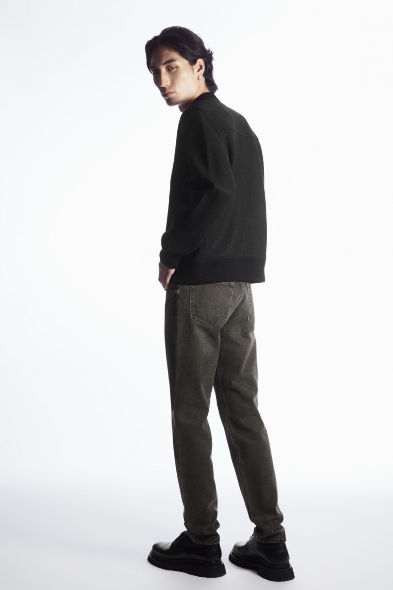 Pánské Džíny COS Regular-Fit Tapered-Leg Šedé | HCNM-01873