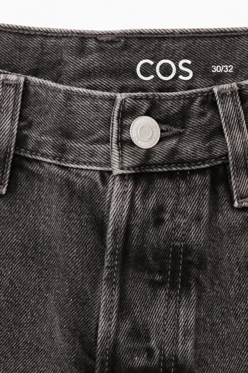 Pánské Džíny COS Regular-Fit Tapered-Leg Šedé | HCNM-01873