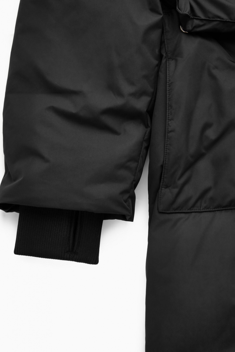 Pánské Kabáty COS Recycled-Down Puffer Černé | GWFT-81624