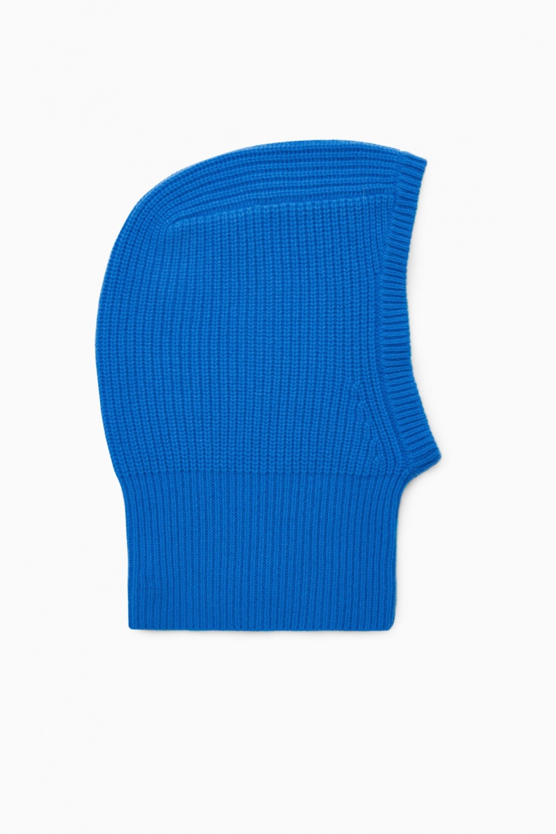 Pánské Klobouky COS Cashmere Balaclava Blankyt | MEJD-64953
