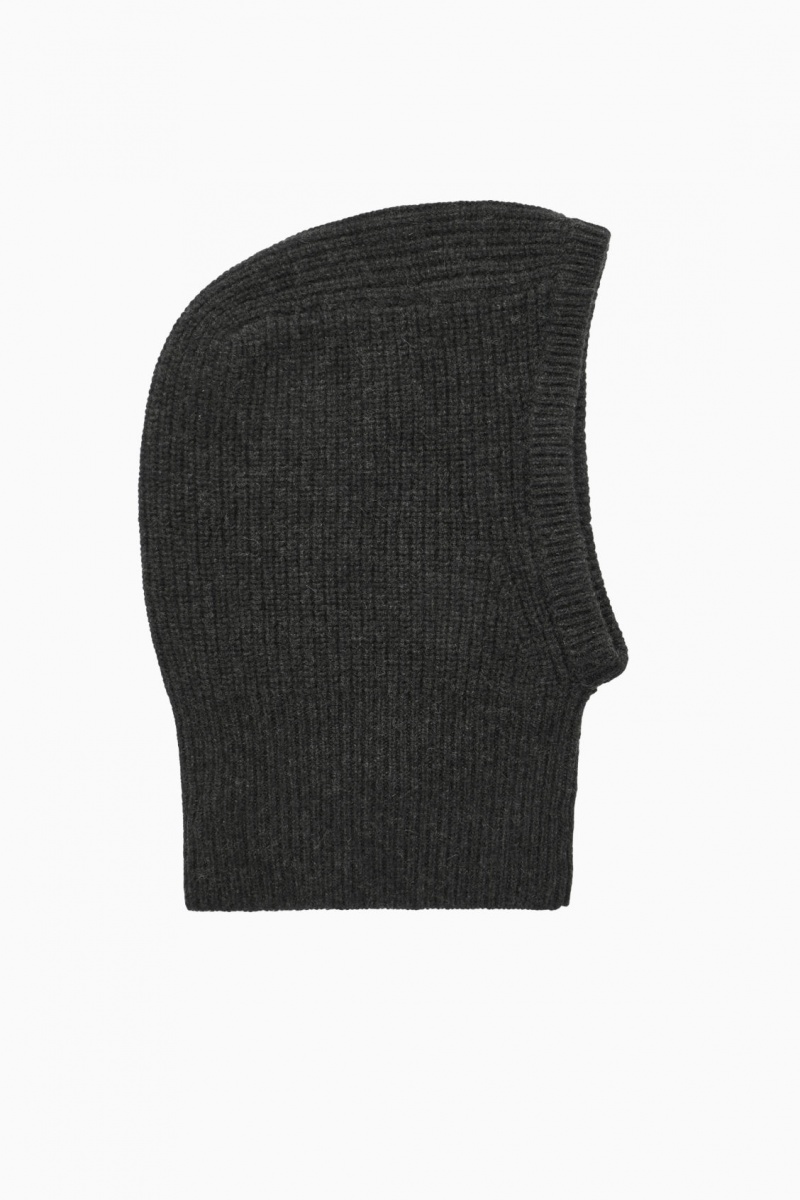 Pánské Klobouky COS Cashmere Balaclava Šedé | COQH-25841