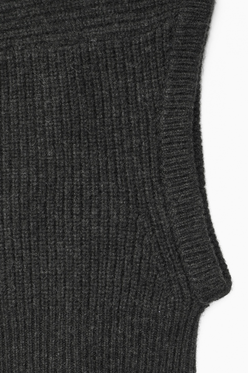Pánské Klobouky COS Cashmere Balaclava Šedé | COQH-25841